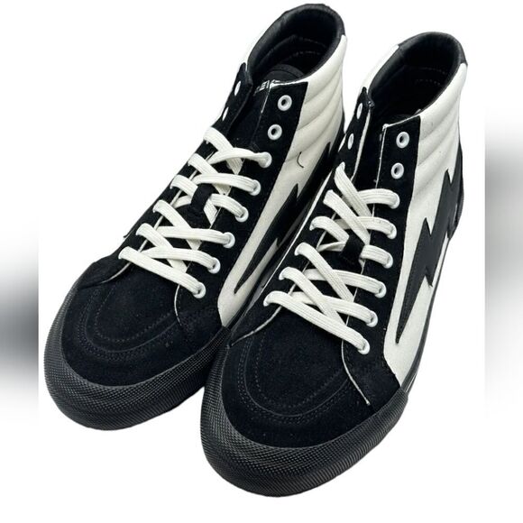 REVENGE x STORM High Top Vol. 2 White Black Mens Size 8 Womans 9.5 NWT - Picture 4 of 5